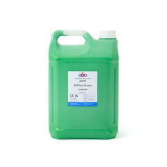 TTS Washable Ready Mixed Paint 5L Brilliant Green Brilliant Green hi-res